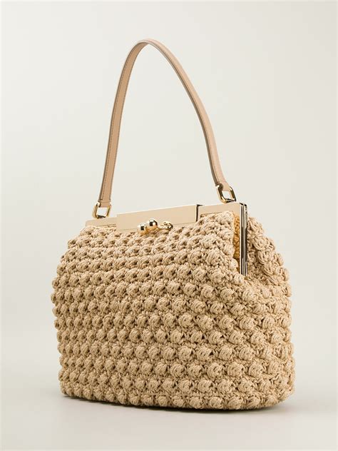 dolce and gabbana crochet bag|dolce gabbana evening bag.